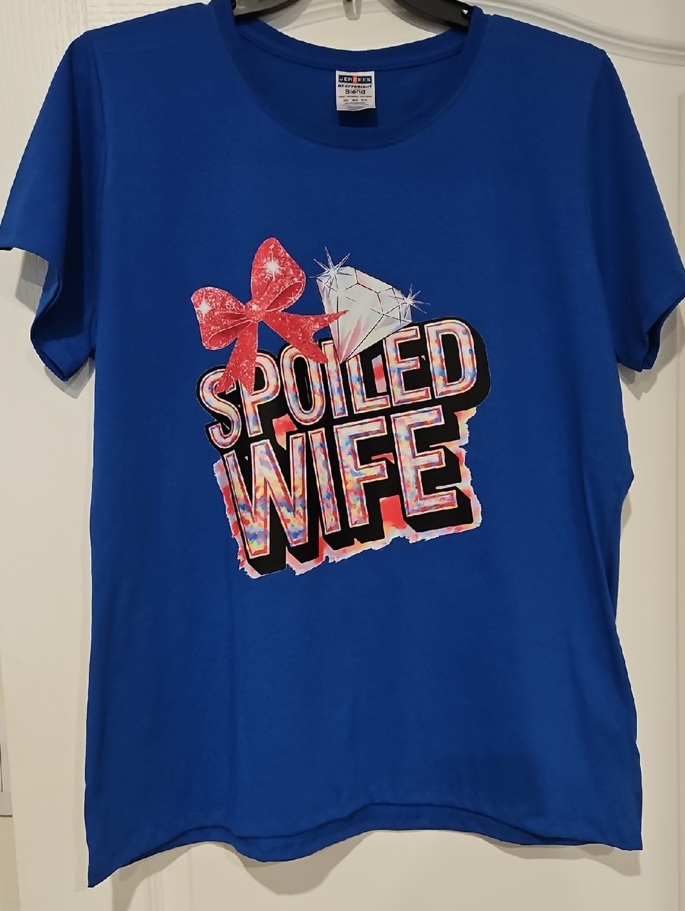 Graphic Shirt Custom Spoiled Wife New